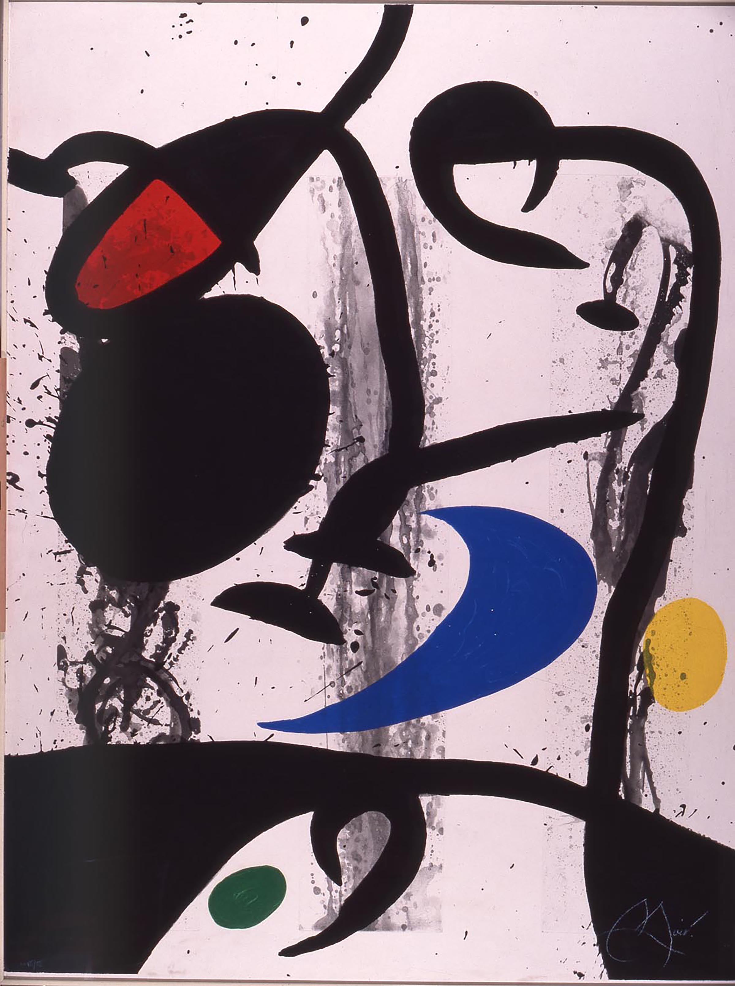 Joan Miru00f3, Grand triptyque nois, 1969